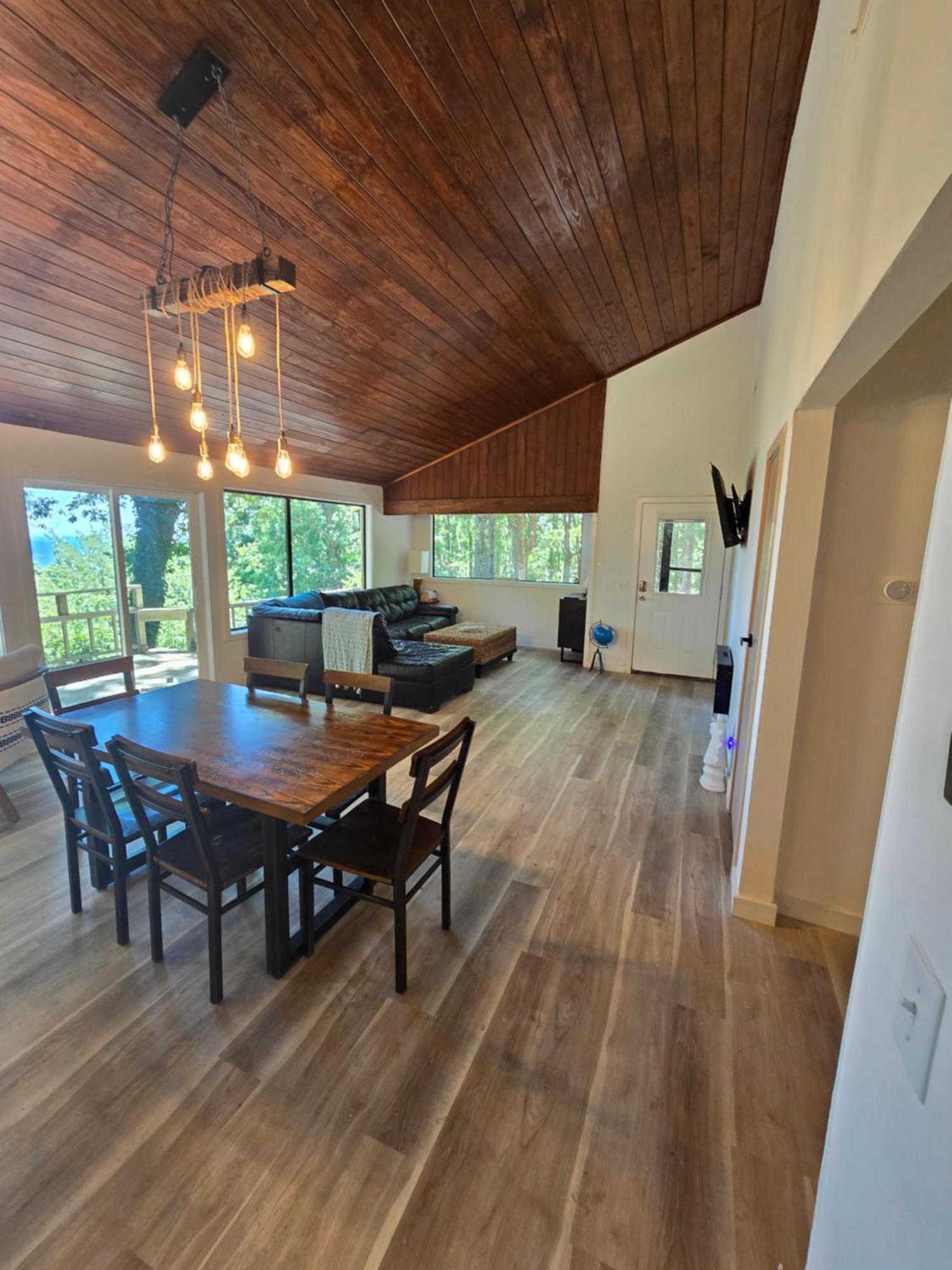 Lula Lake Cabin Rising Fawn Buitenkant foto