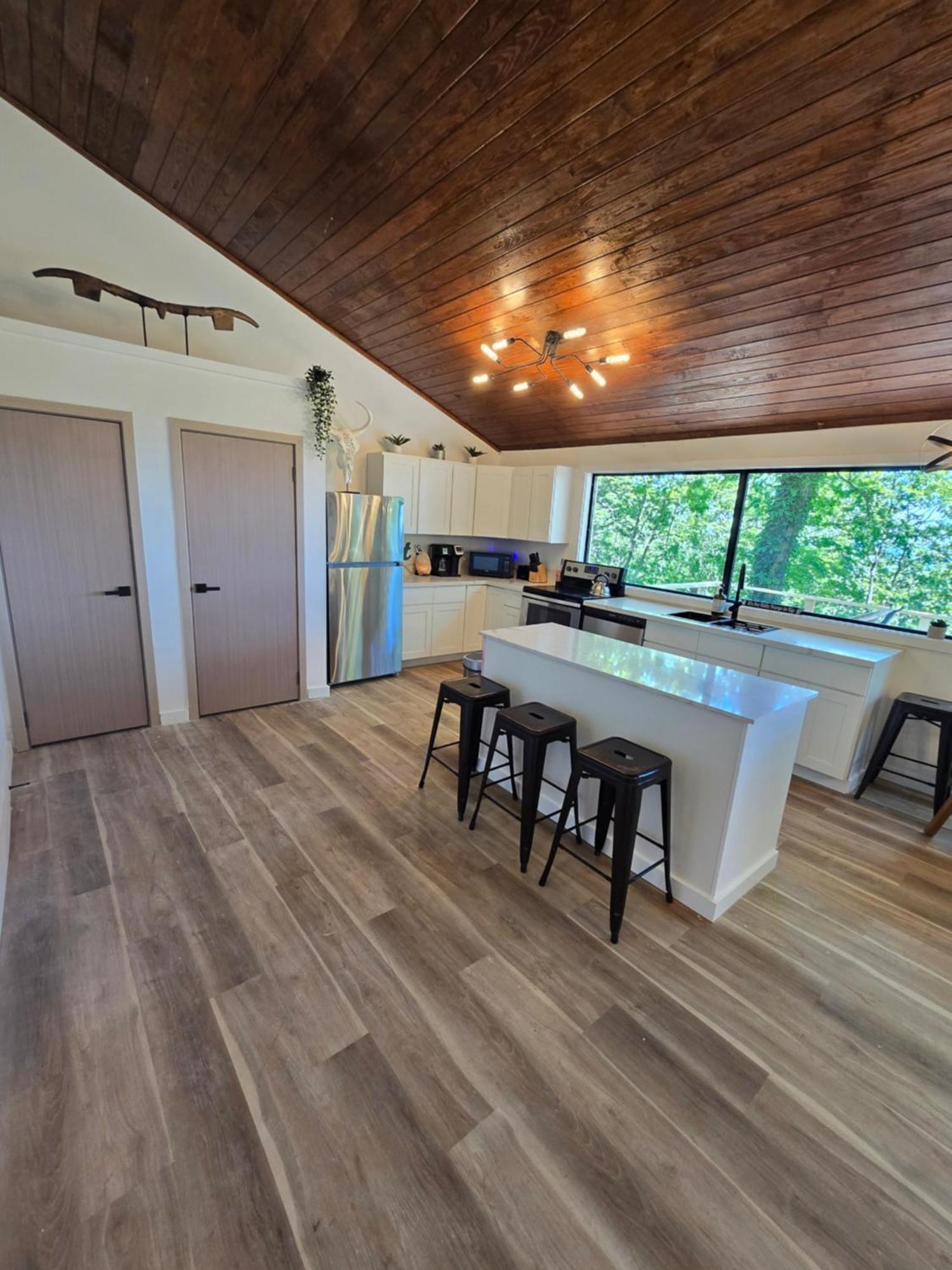 Lula Lake Cabin Rising Fawn Buitenkant foto